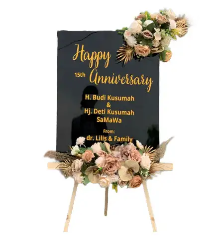 Papan Bunga Akrilik Kerembong